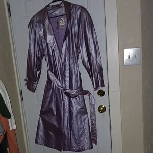 Vintage Purple Vinyl Jacket
